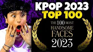KPOP SUPREMACY!!! 🔥 The 100 Most Handsome Faces of 2023 REACCION por PRIMERA VEZ