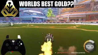WORLDS BEST GOLD? Rocket League Stream Ground Pinch Pyscho