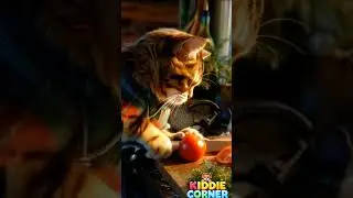 Cat Loves Cooking for Friends
