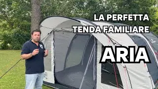 LA TENDA FAMILIARE PERFETTA PER LE TUE VACANZE IN CAMPEGGIO. ARIA by Pesci Camping Store e Ferrino