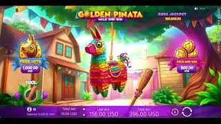 SMASHED THE PI&Ntilde;ATA AND CASHED OUT $400 IN 58 SECONDS! Does Golden Pi&ntilde;ata Pay?