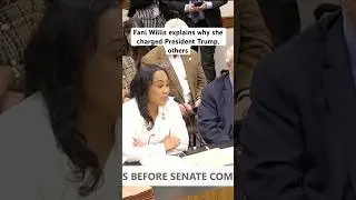 Fani Willis explains why she brought charges against Donald Trump, others