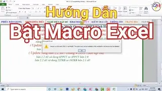 Cannot run the macro. The macro may not be available in this workbook or all macros may be disabled