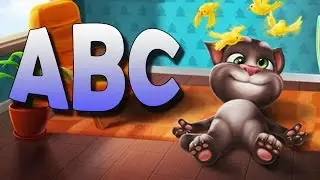 Kids ABC | My Talking Cat TOM learning alphabet | ABC Songs for babies | Educational video