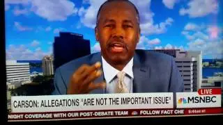 Dr. Ben Carson on Morning Joe
