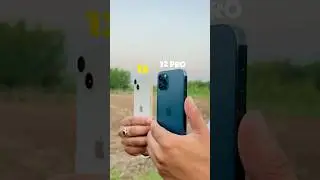 iPhone 13 vs iPhone 12 pro camera test 🔥