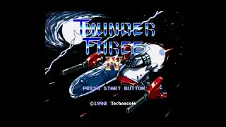 [Triple Bypass]Thunder Force 4[MEGA DRIVE original console, NORMAL rank] 1080p60fps