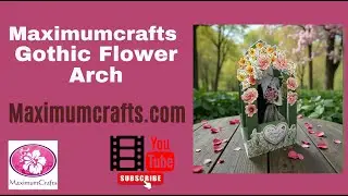 Maximumcrafts Gothic Flower Arch