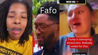 #fafo season 🖍️🖍️MAGA ARAB American voters Regret Their Vote for Trump and Ask Black people for help