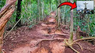 POV Walking Tour: Trail Running Christ the Redeemer | Epic Rio De Janiero Adventure 🇧🇷
