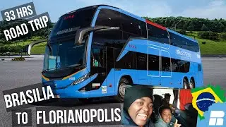 ROAD TRIP IN BRAZIL | BRASILIA TO FLORIANOPOLIS | LEITO TOTAL DA REAL EXPRESSO | TRAVEL VLOG