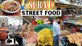 Best SURAT Street food | SURAT Food Tour | Locho, Cold Coco, Cocktail Frankie & More | #suratfood