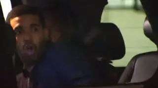 DRAKES entourage get shot at BY ALIENS front of king of diamonds strip club!