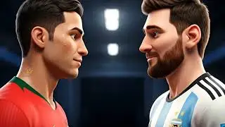 Ronaldo vs Messi | The End of an Era 🏆 Emotional Pixar-Style Short Film