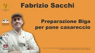 Preparazione biga per pane casalingo