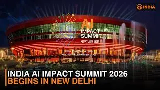 India AI Impact Summit 2026 begins in New Delhi & more news | DD India Newshour | 2 PM IST