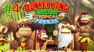 Dondolio Destabilizzante + Circo Carlinga - DKC Tropical Freeze - 4 - Nintendo Switch - Gameplay ITA