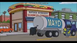 The Simpsons - Mother Hubbard's Sandwich Cupboard [Funny Simpsons Clips]