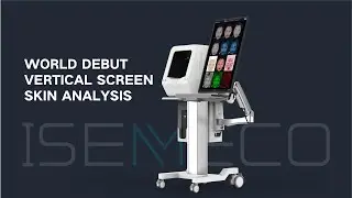 High-end 2D Skin Analyzer for Professionals: Vertical Large Screen Reveal Skin Problems Clearly