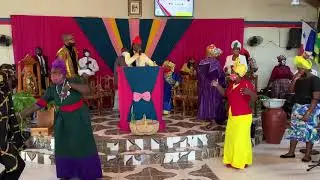 BISHOP MCKENZIE DELIVERING A REVELATION TO SACRED HEART HEADQUARTER
