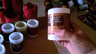 Dollar Tree LED candles for Halloween