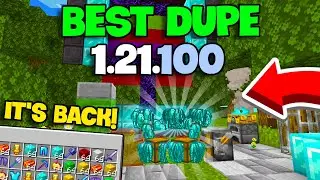 INSANE Minecraft Bedrock Dupe Glitch &ndash; 1.21.101