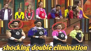 celebrity master chef today episode || double eviction announce || celebrity master chef yesterday