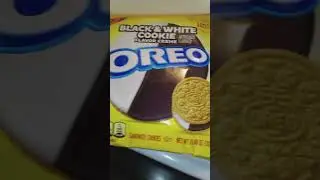 BLACK & WHITE COOKIE CREAM OREOS #SHORTS