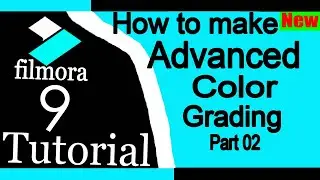 how to make color grading before and after in wondershare filmora Part2
