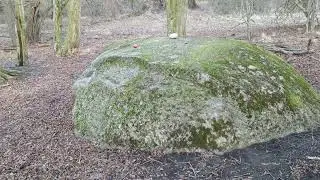 Der Opferstein von Quoltitz auf R&uuml;gen, 28.01.2023