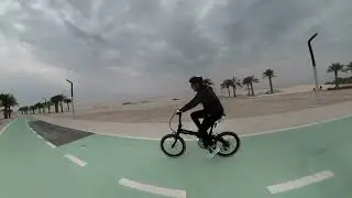 Morning Bike Ride in Doha