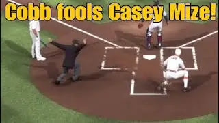 Ty Cobb STRAIGHT UP steals home!