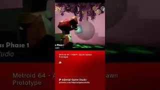 Metroid 64  - AM64 -  Spore Spawn  Clip #retrogaming #retro #nintendo