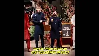 Indian thinks Pakistan can't Collab with Mr beast...! #mrbeast #trollface