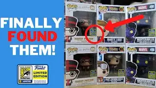 SDCC Funko Pop Unboxing and Review!