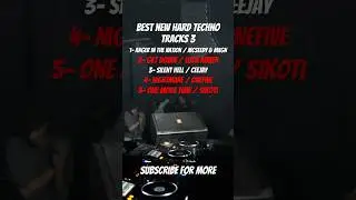 HARD TECHNO TRACKS FOR DJ &  PRODUCER & LOVERS 🖤 #dj #dance #djremix #hardtechno #rave #djviral
