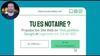 Tu es notaire ? Propulse ton site en 1ERE PAGE GOOGLE (+30% CA)