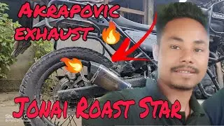 First Himalayan with Akrapovic exhaust 🔥🔥ll BS4 Modified ll ft.@jonairoaststar5519