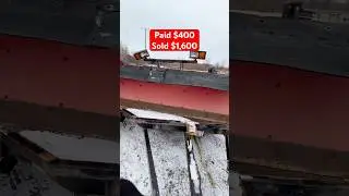 Marketplace Flip! #snow #plow #flip #sell #sales #selling #snowplow #boss #western #shorts #viral