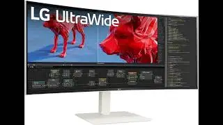 The Ultimate UltraWide Monitor? LG 38WR85QC-W 38 Inch Curved Monitor Review