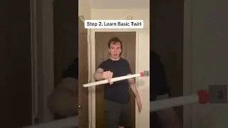 How to Twirl a Stick!! #juggling #skill #talent #penspinning