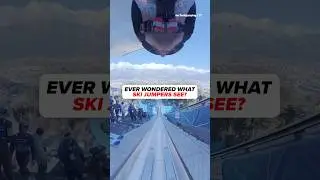 We&rsquo;re soaring, flying! #olympics #skijump
