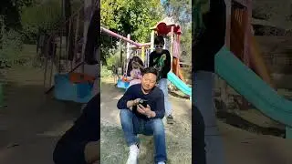 Smart kids almost hit dad 🥺🥰 LeoNata family #shorts TikTok