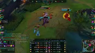 Talon one trick vs Vel'koz mid ranked s7  He uninstalled league after that one
