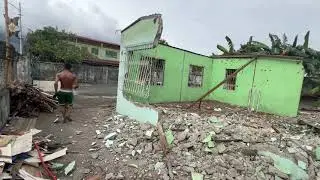 House demolition for Lot re classification from residential to commercial