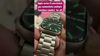 Apple series 8#best brand all over India #smartwatch #calling #best #watch #amoled