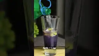 Best Summer ⛱️ Drink Blackcurrant Mojito 🍷 #shorts #summerdrink