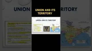 Union and its territory Indian polity #shorts#ytshorts #generalknowledge #studywithmahmoona