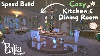 Cozy Kitchen/Dining Room Speed Build! / Palia ♡
