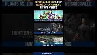 PS Plus August 2021 lineup has been leaked through the PS Store